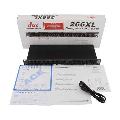 Dbx 266xl stereo - 266xl, audio