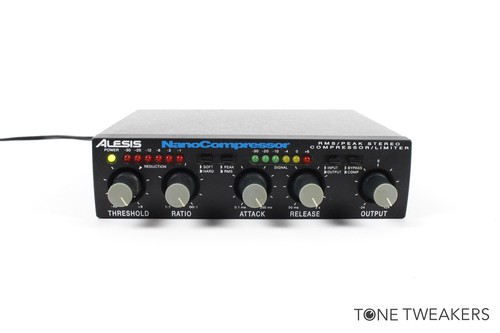 Alesis nanocompressor stereo - alesis,