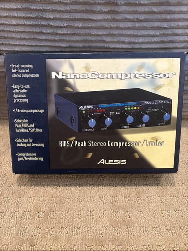 Alesis nanocompressor rms - nanocompressor, /