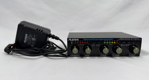 Alesis nanocompressor rms peak - alesis,