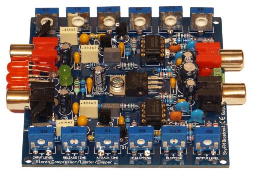 Stereo compressor limiter - stereo,