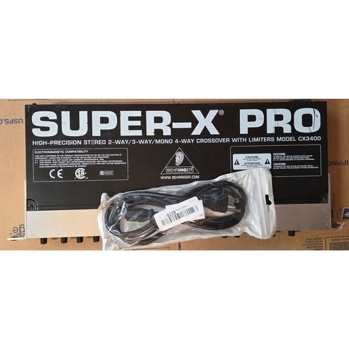 Behringer super pro - pro, cx3400