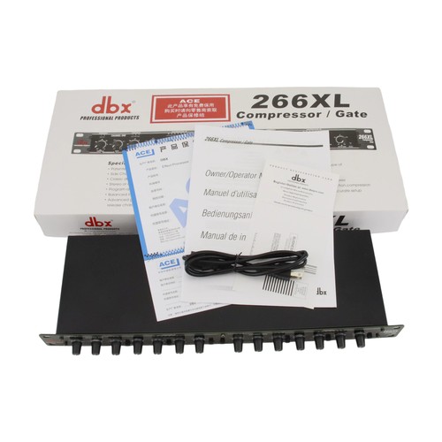 New dbx 266xl stereo - stereo, audio
